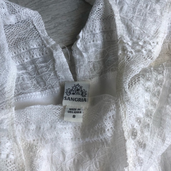 White Lace Dress - Picture 2 of 3